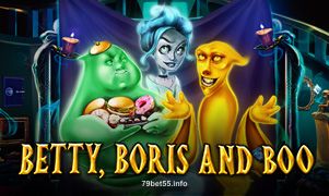 Imagem do jogo Betty, Boris and Boo no 79bet